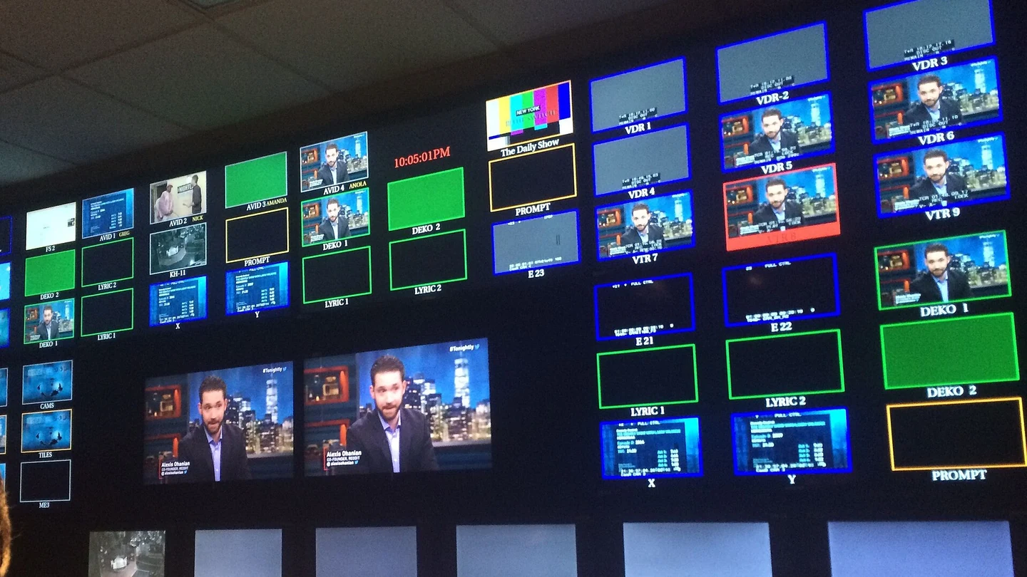 Show Production Control at a live event
